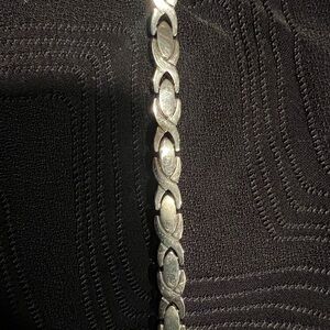 Vintage Sterling Silver link Bracelet